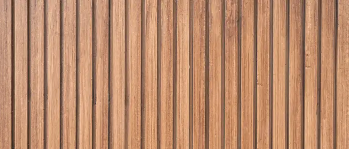 Vertical wood slat fence texture for modern fencing in Seattle